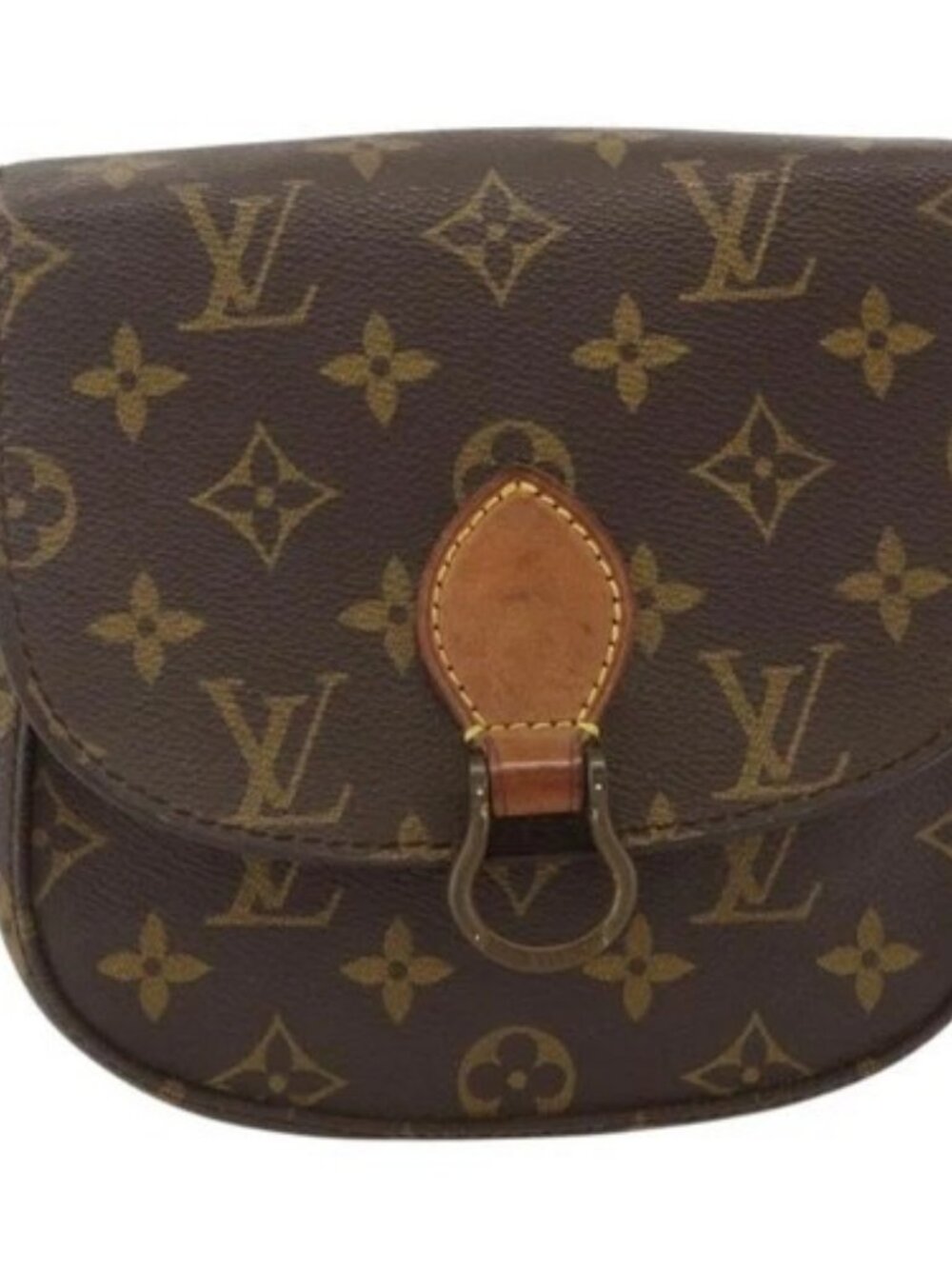 LOUIS VUITTON Monogram Saint Cloud PM Shoulder Bag M51244 LV Auth LNZ568 - Picture 11 of 16